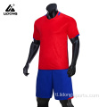 Pasadyang Sublimation Football Soccer Team Jersey Uniform Set